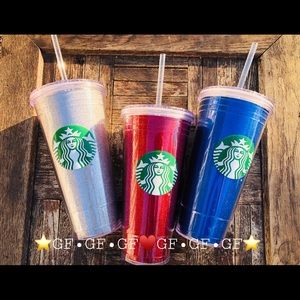 Starbucks 4th of July Tumblers NEW! 🇺🇸